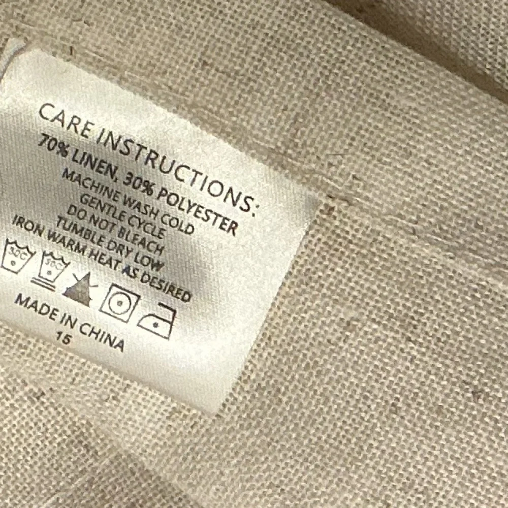 NWOT Pair of IKEA Linen Drapes